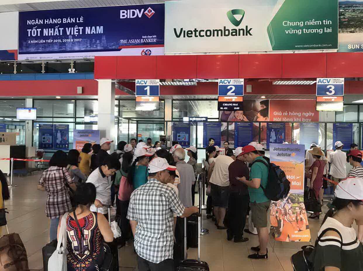 Hai chuyến bay đầu tiên từ Chiang Mai - Đồng Hới và ngược lại đạt 100% công suất