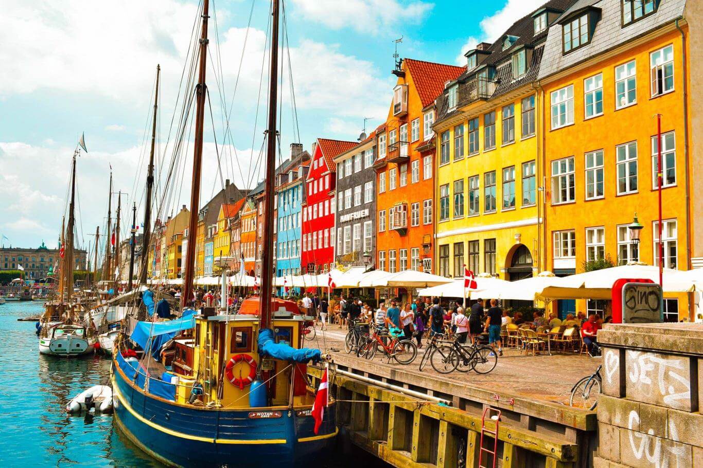 5. Copenhagen đa sắc màu (Đan Mạch)