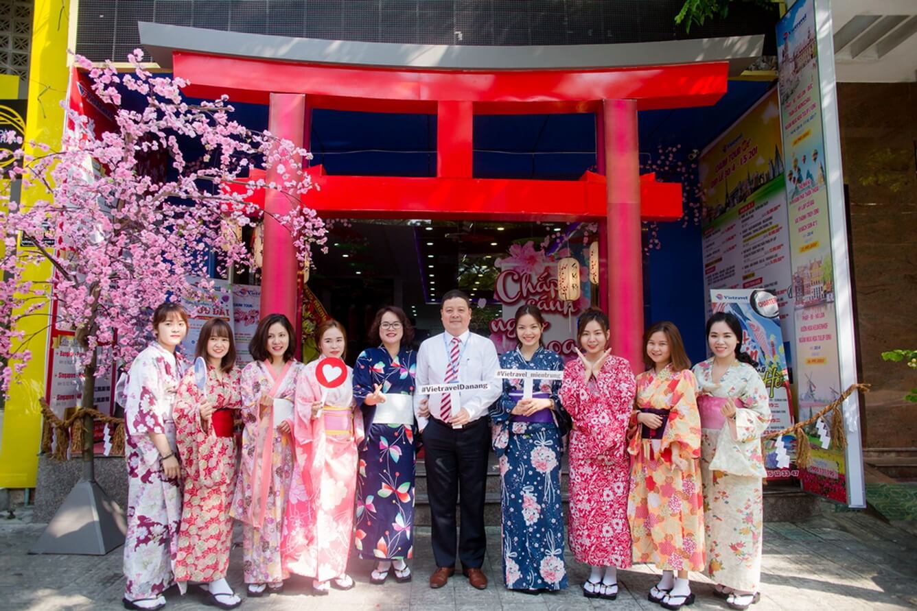 Vietravel Đà Nẵng tổ chức tuần lễ văn hóa Nhật Bản “Feel Japan in Vietravel Da Nang”.