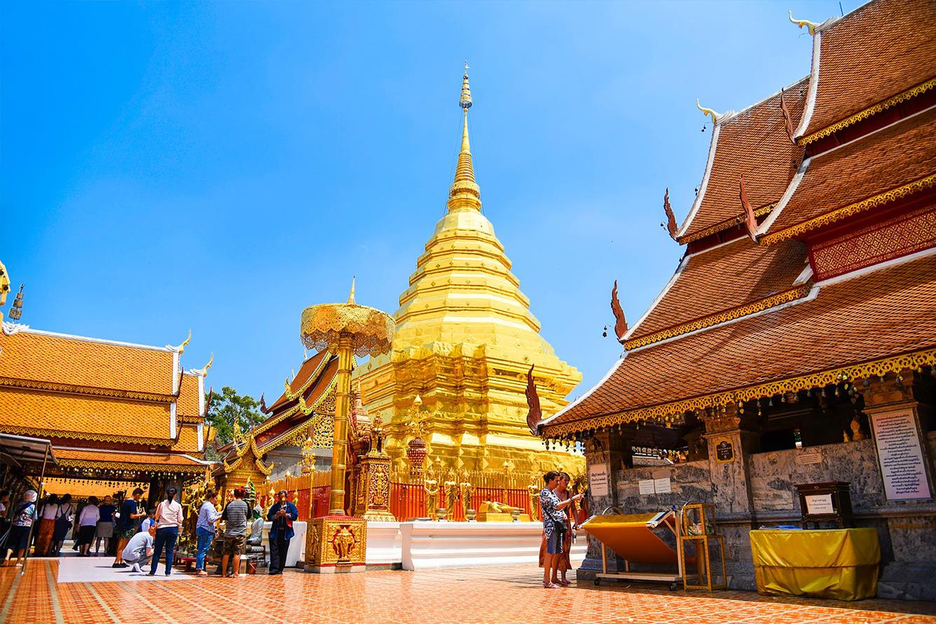 1. Đền Wat Phra That Doi Suthep