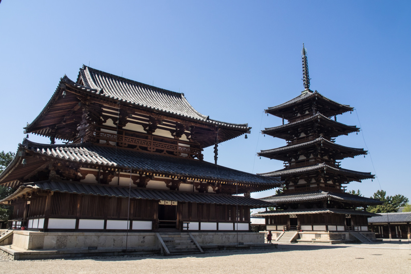 7. Quần thể kiến trúc Phật giáo khu vực chùa Horyu-ji
