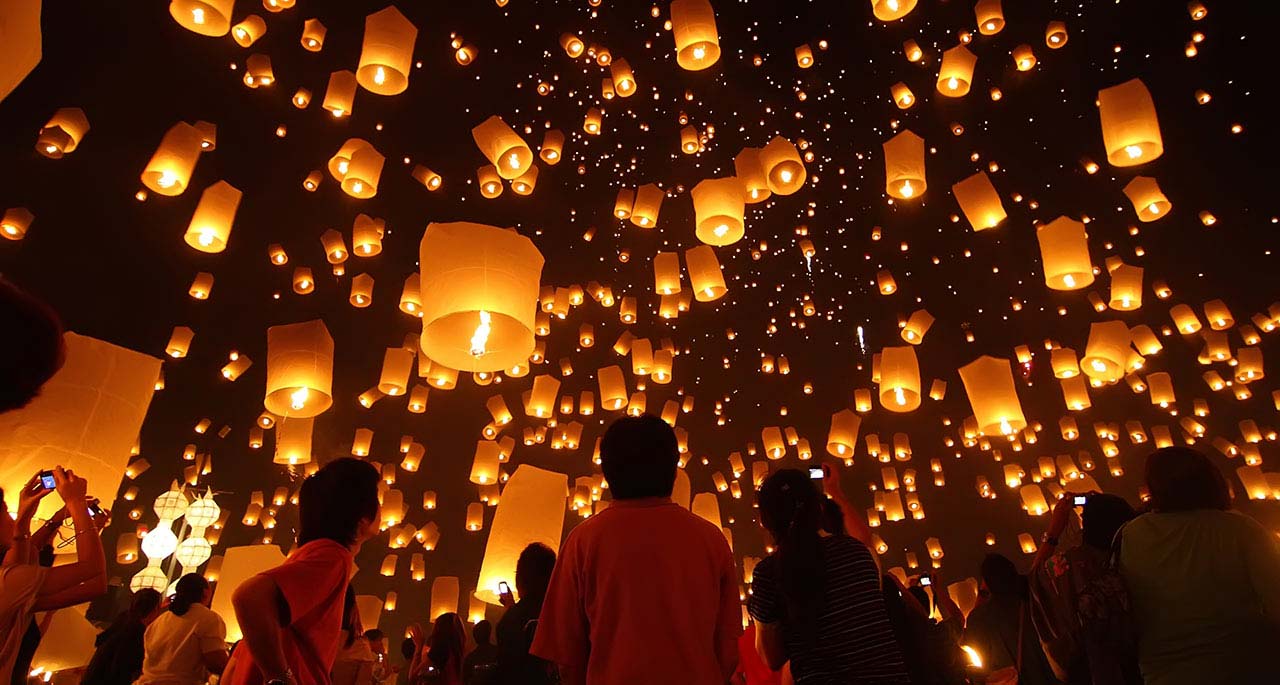 Lễ hội thả đèn trời - Đài Loan