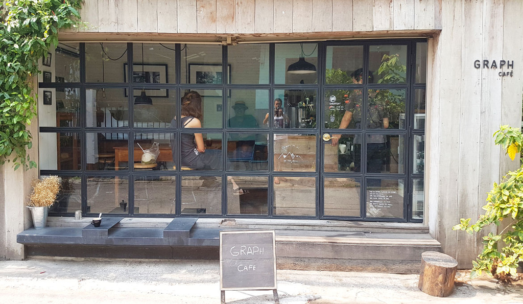 2. Graph Cafe - Quán nhỏ “núp hẻm" độc đáo ở Chiang Mai