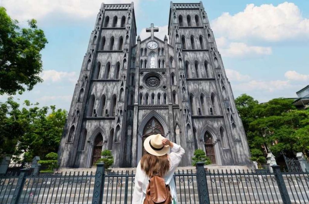 checkin tại nhà thờ lớn Hà nội