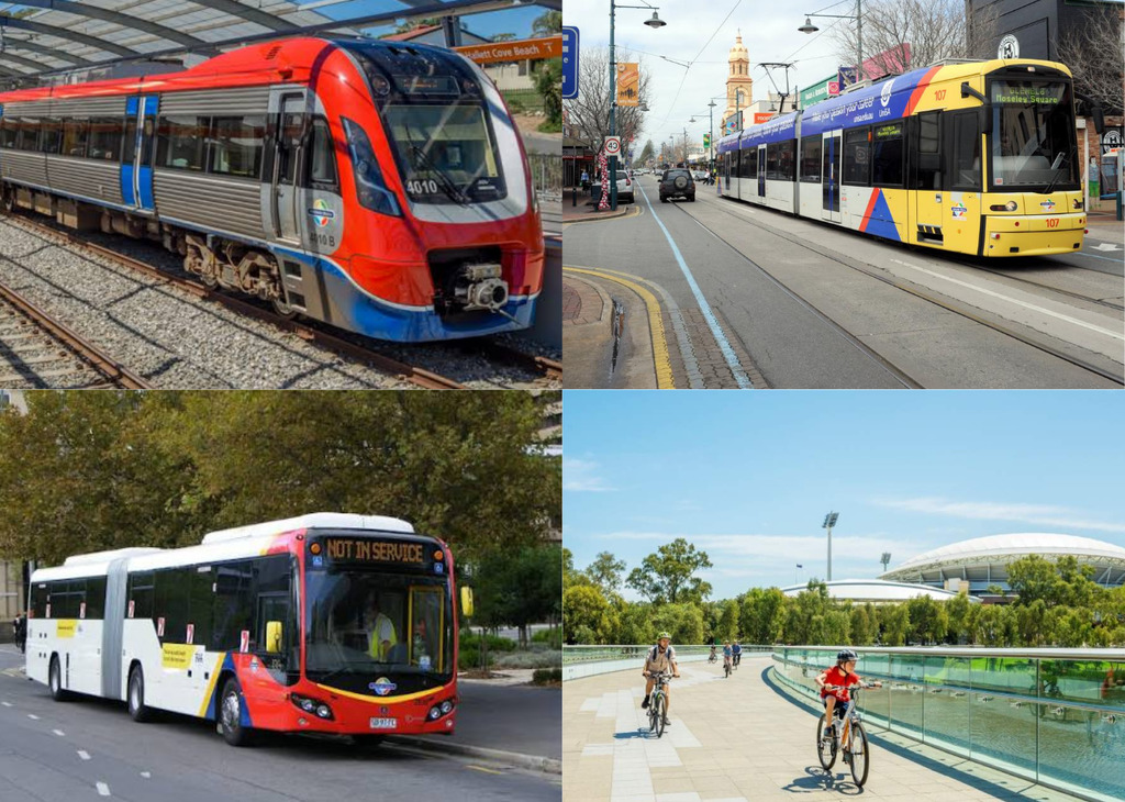 Phương tiện di chuyển ở Adelaide