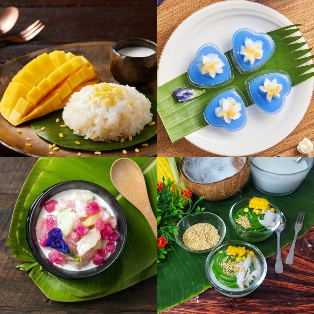 Món tráng miệng và đồ ngọt Thái Lan