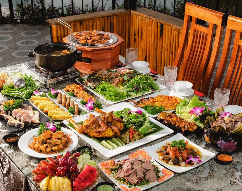 Món đặc sản Tây Nguyên tại nhà hàng An Sơn Hồ 