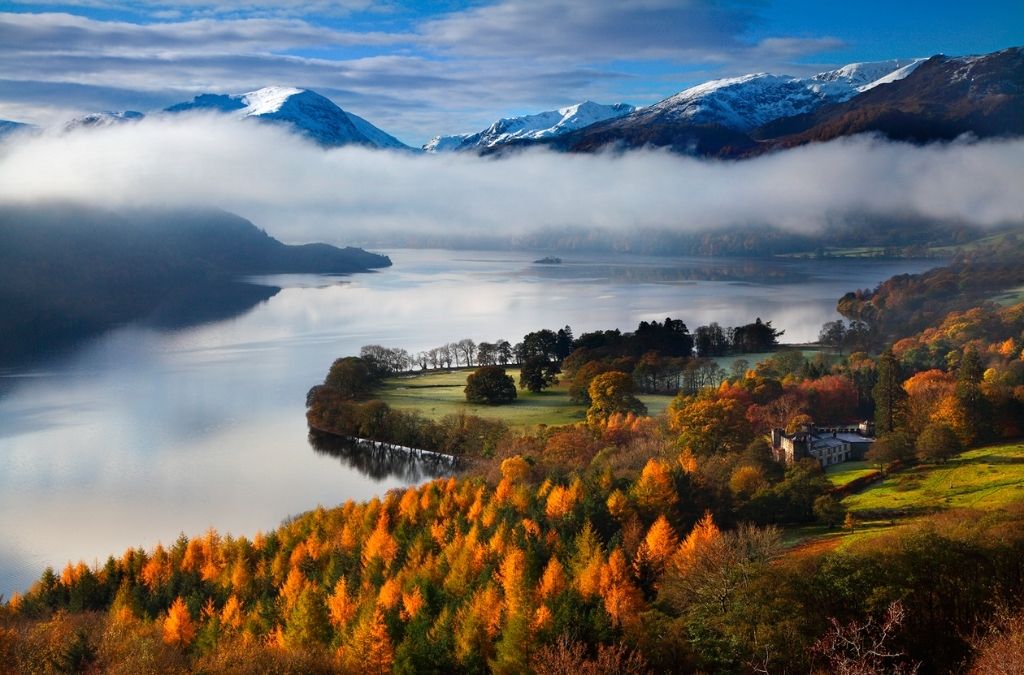 Cảnh sắc mùa thu tại Lake District nước Anh