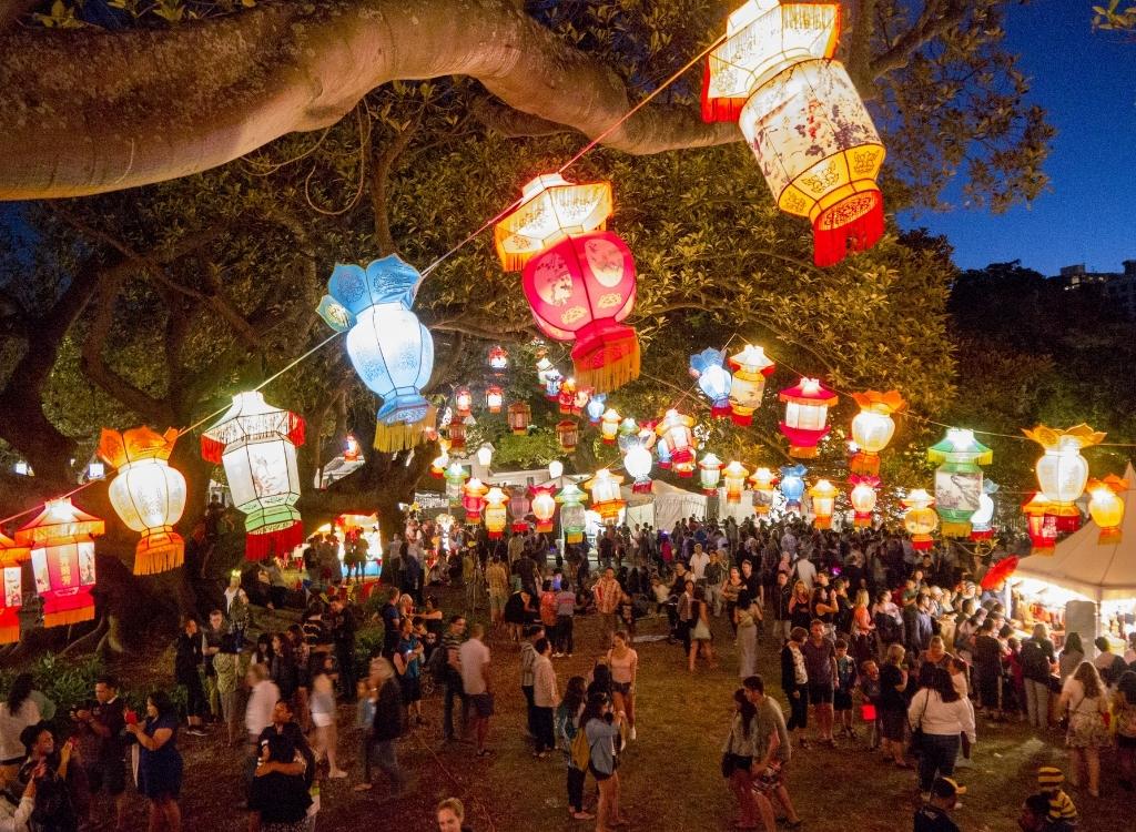 Đèn lồng tại lễ hội Auckland