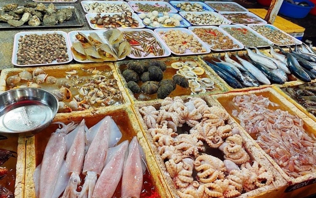 Hải sản tươi sống Cửa Lò