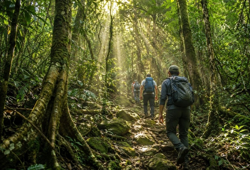Trekking trong rừng nguyên sinh Sơn Trà