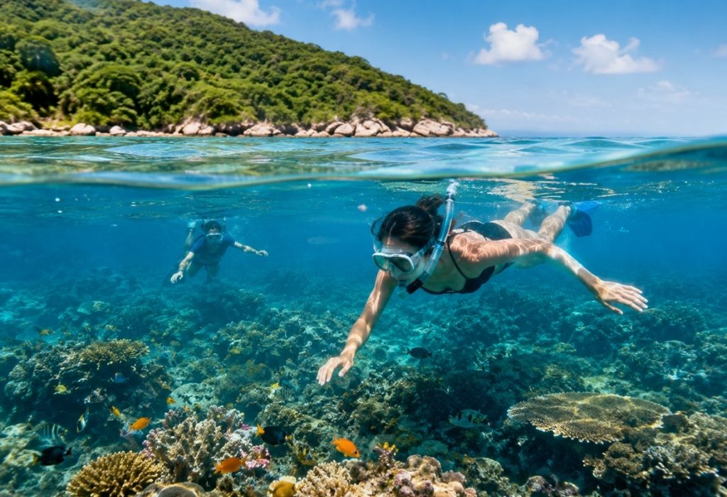 Lặn ngắm san hô tại Sơn Trà