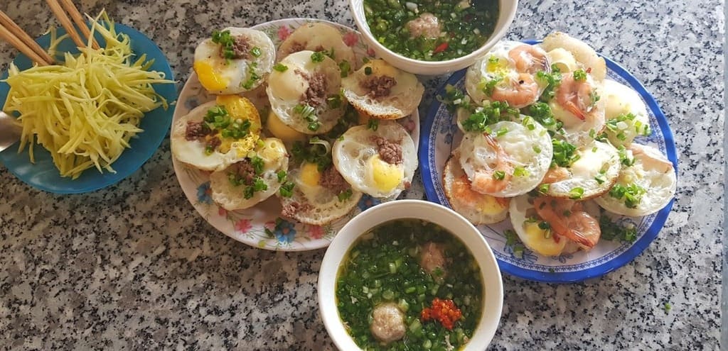 Bánh căn Ngọc Đà Lạt nhiều loại nhân