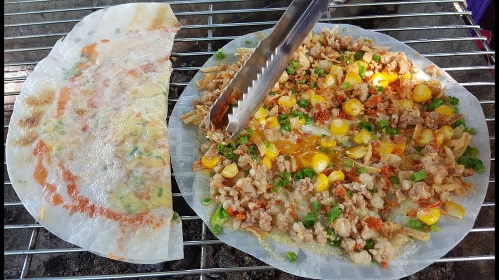 Bánh tráng nướng Hiền Đà Lạt