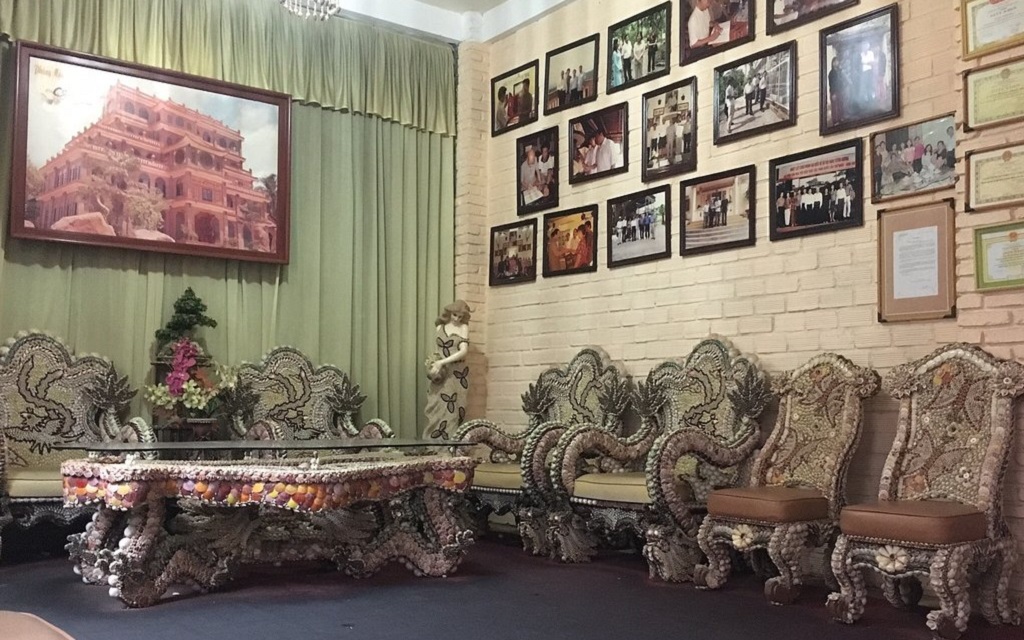 Nội thất độc đáo ở Bảo tàng Cội Nguồn
