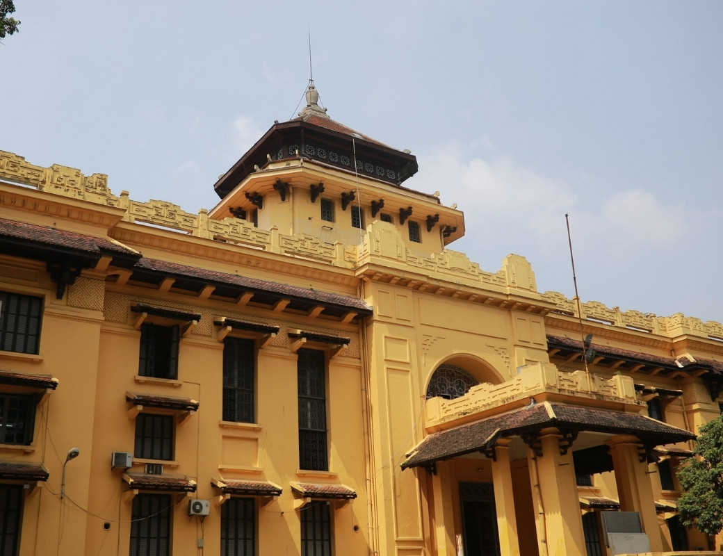 Bảo tàng Sinh học tại phố Lê Thánh Tông.