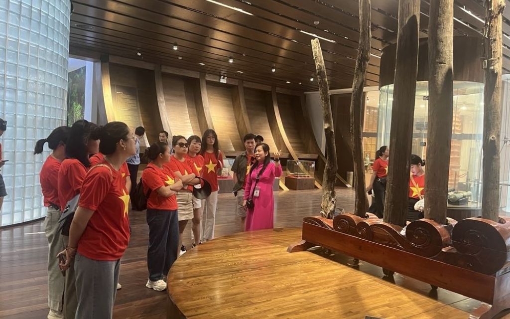 Không gian trưng bày chuyên đề tại khối Hội nghị