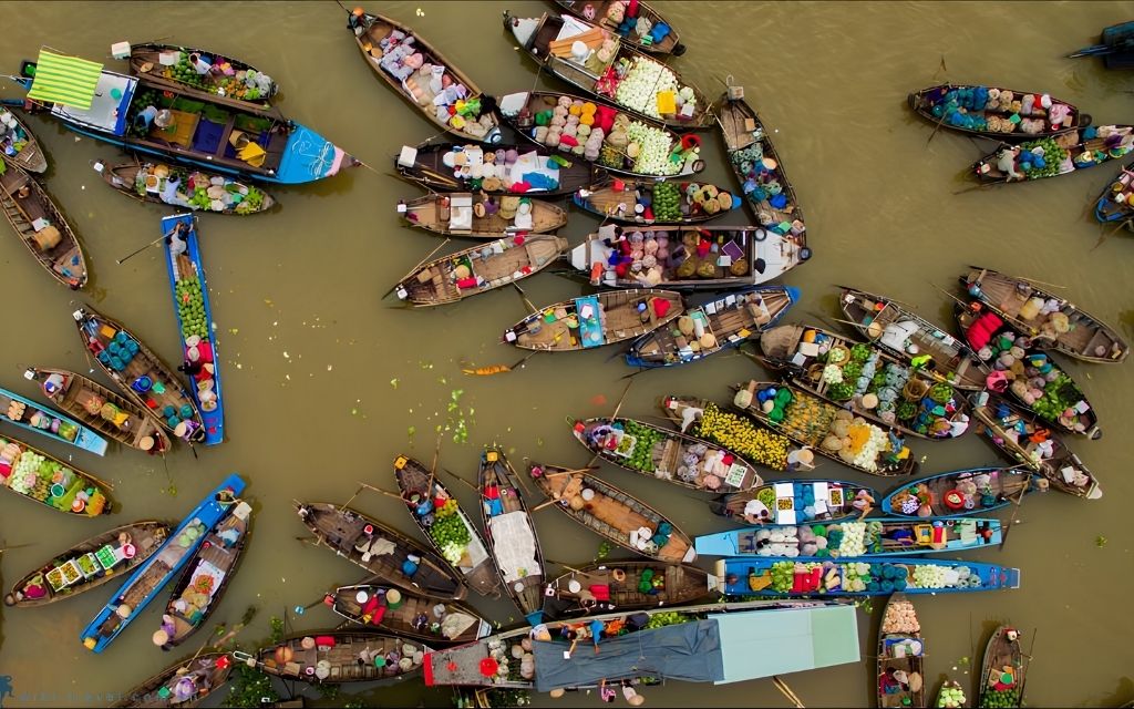 Chợ nổi Cái Răng