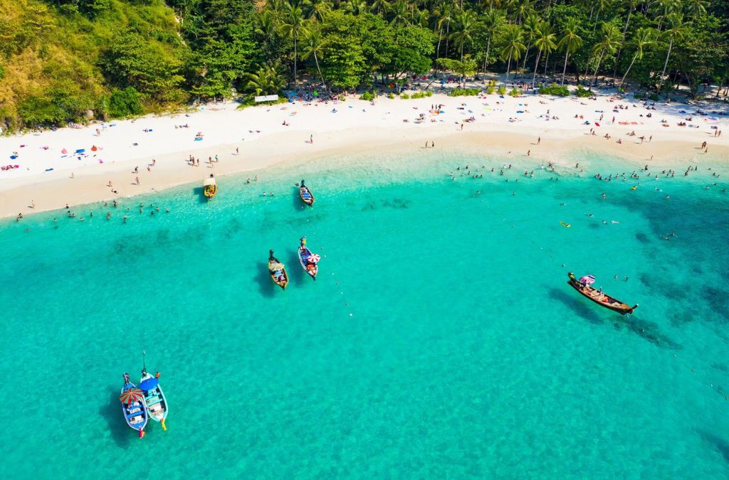 Toàn cảnh Freedom Beach từ trên cao