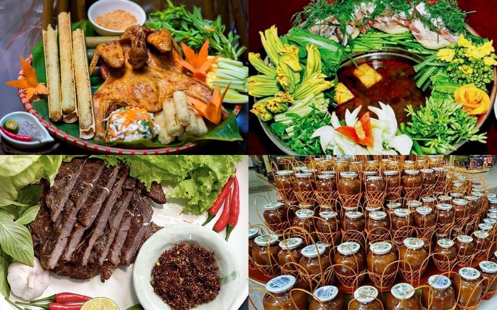 Thưởng thức ẩm thực Buôn Đôn