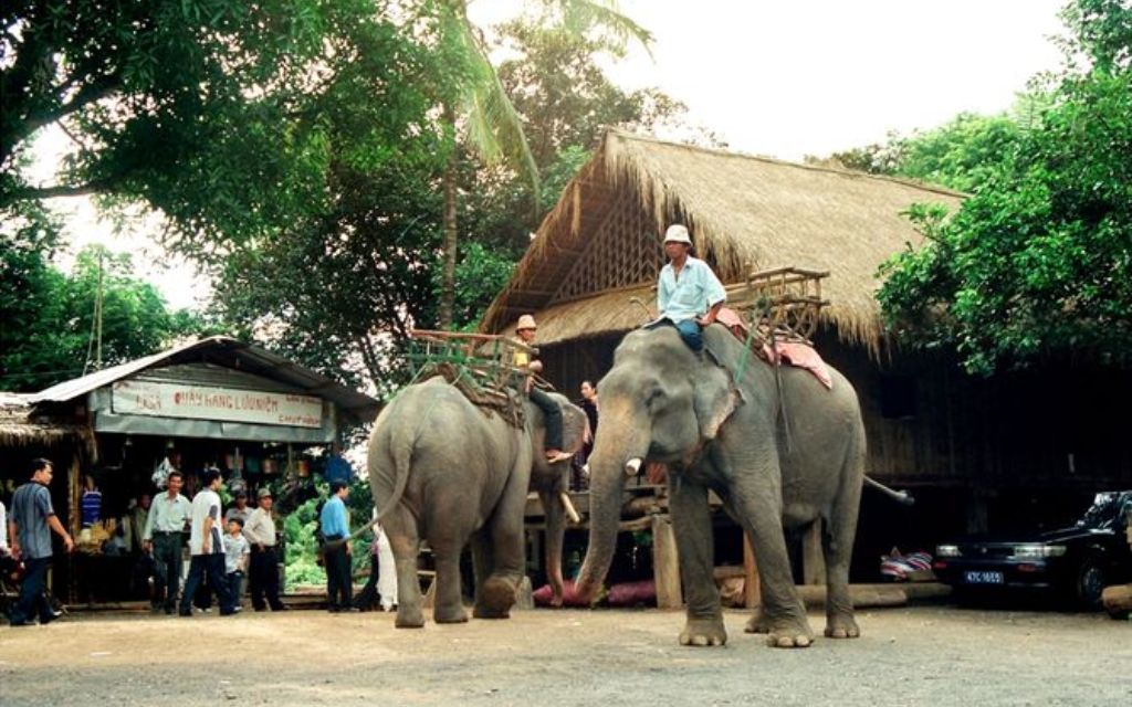 Buôn Đôn vào mùa khô