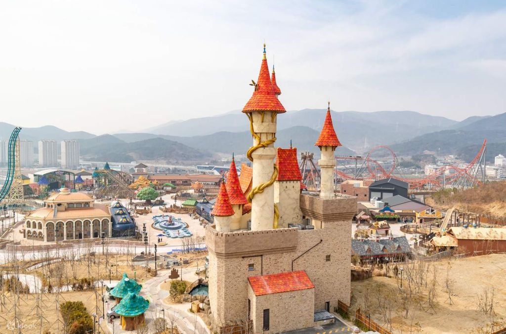 Lâu đài tại Lotte World Adventure Busan