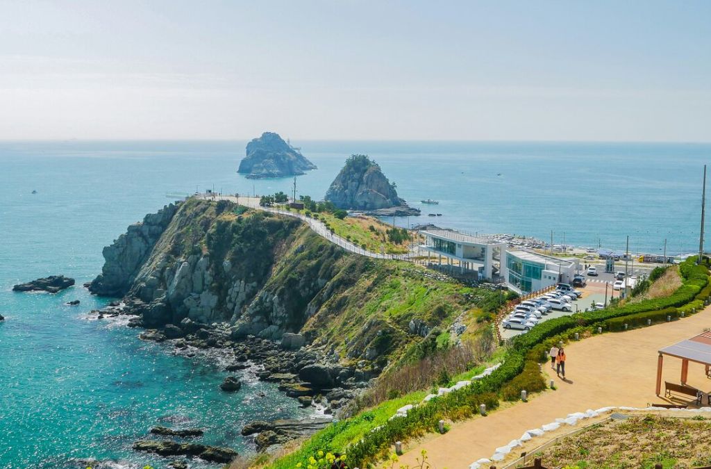 Cung đường ven biển giữa biển xanh Busan