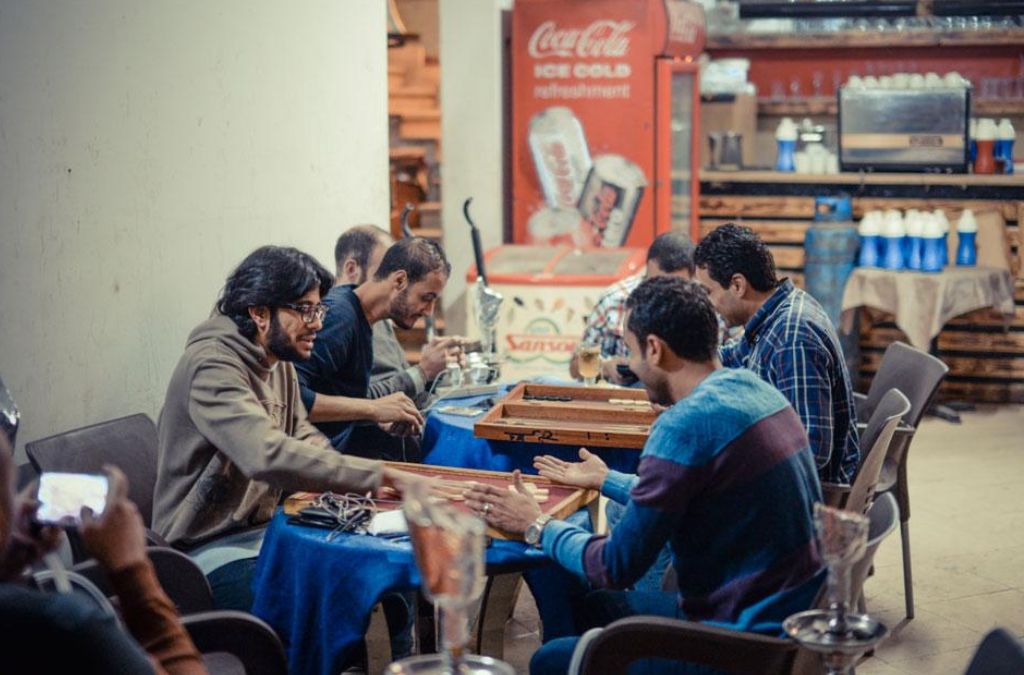Quán cà phê ahwa truyền thống ở Cairo