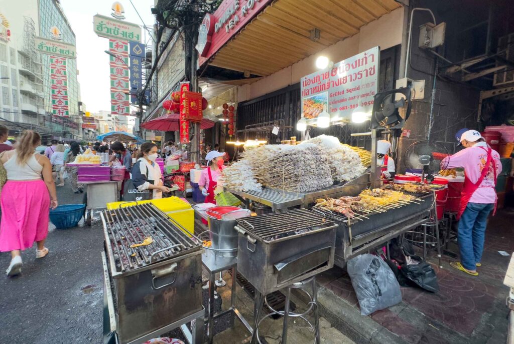 Hải sản nướng Yaowarat