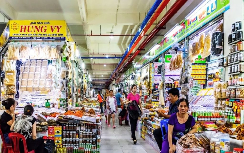 Không gian Chợ Đầm Nha Trang