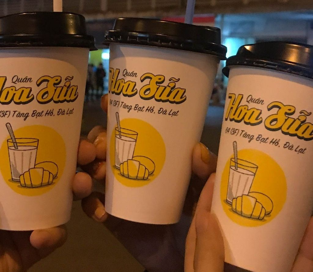 Quán sữa đậu nành Hoa Sữa Đà Lạt