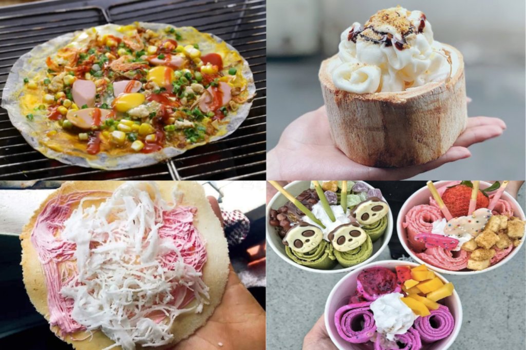Đồ ăn vặt ở chợ đêm Phú Quốc