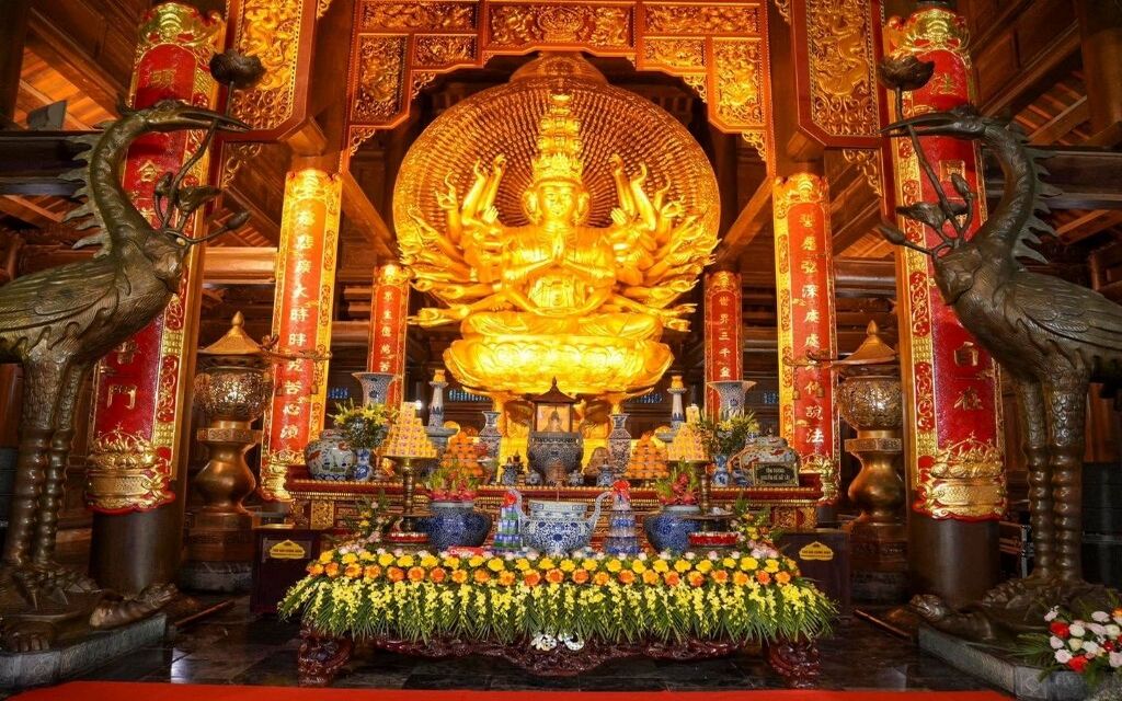 Điện Quan Thế Âm tại Chùa Bái Đính Ninh Bình