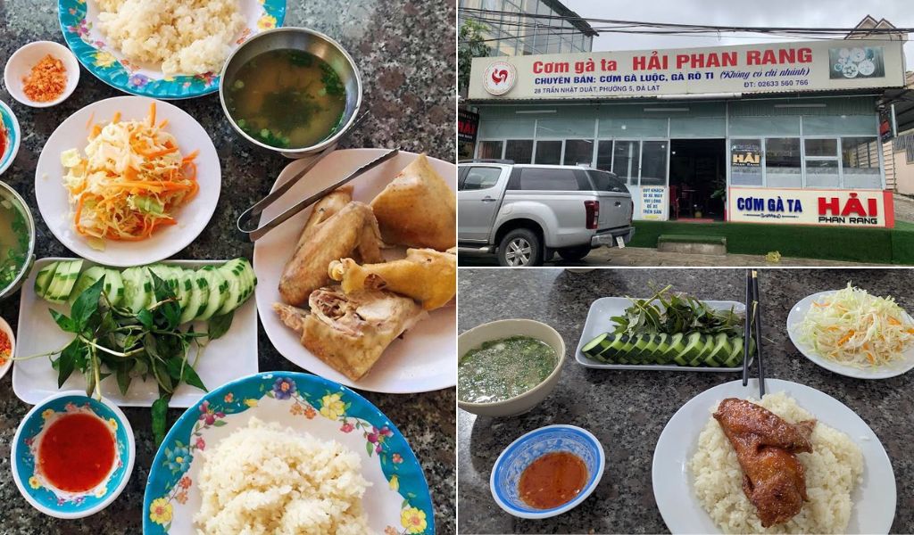 Cơm gà nghệ tại Cơm Gà Hải Phan Rang Đà Lạt