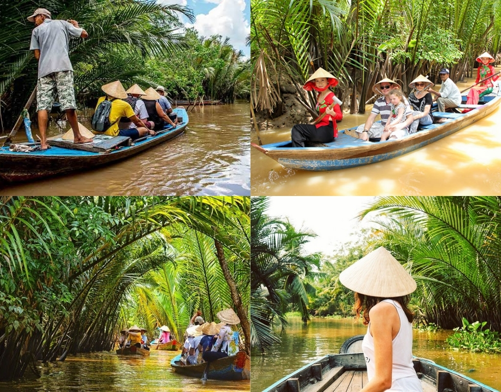 Cồn Quy bình yên giữa sông Tiền