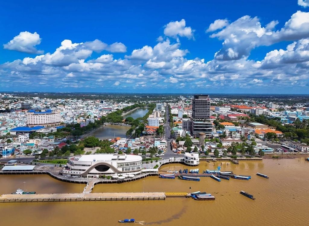 Toàn cảnh thành phố Mỹ Tho
