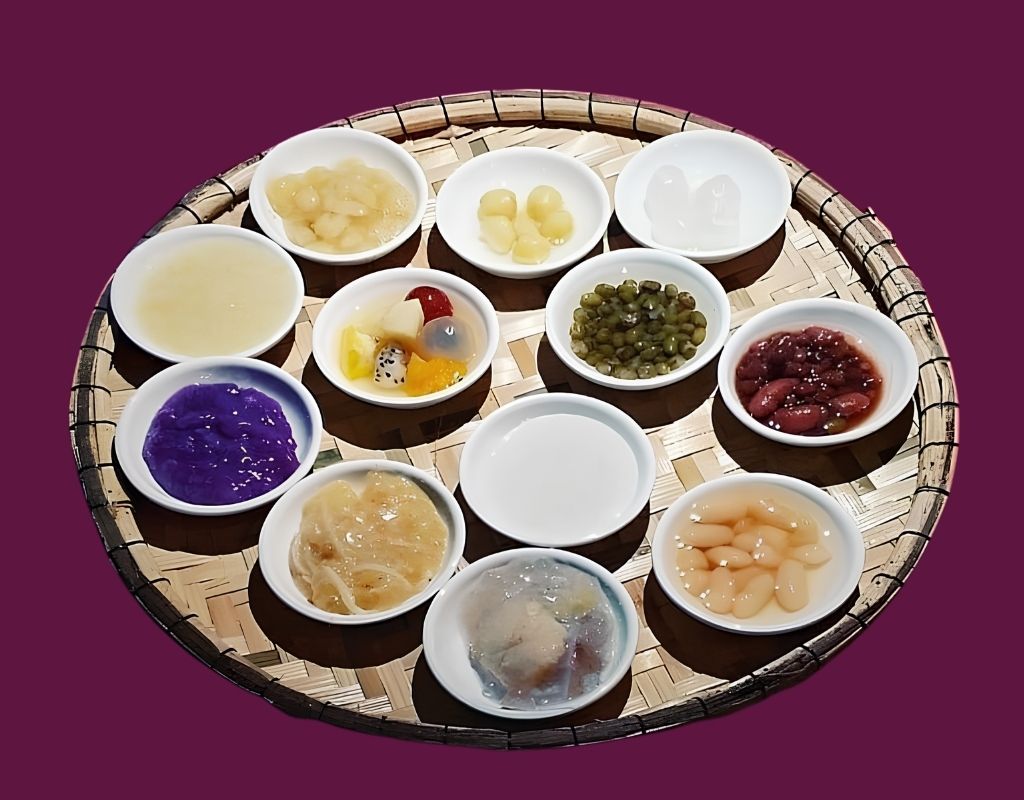 Chén chè nóng Đà Lạt với chè trôi nước, đậu ván và chè bắp