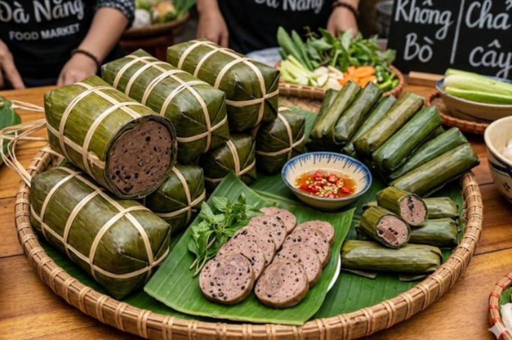 Đặc sản Đà Nẵng mang về làm quà - chả bò thơm dai