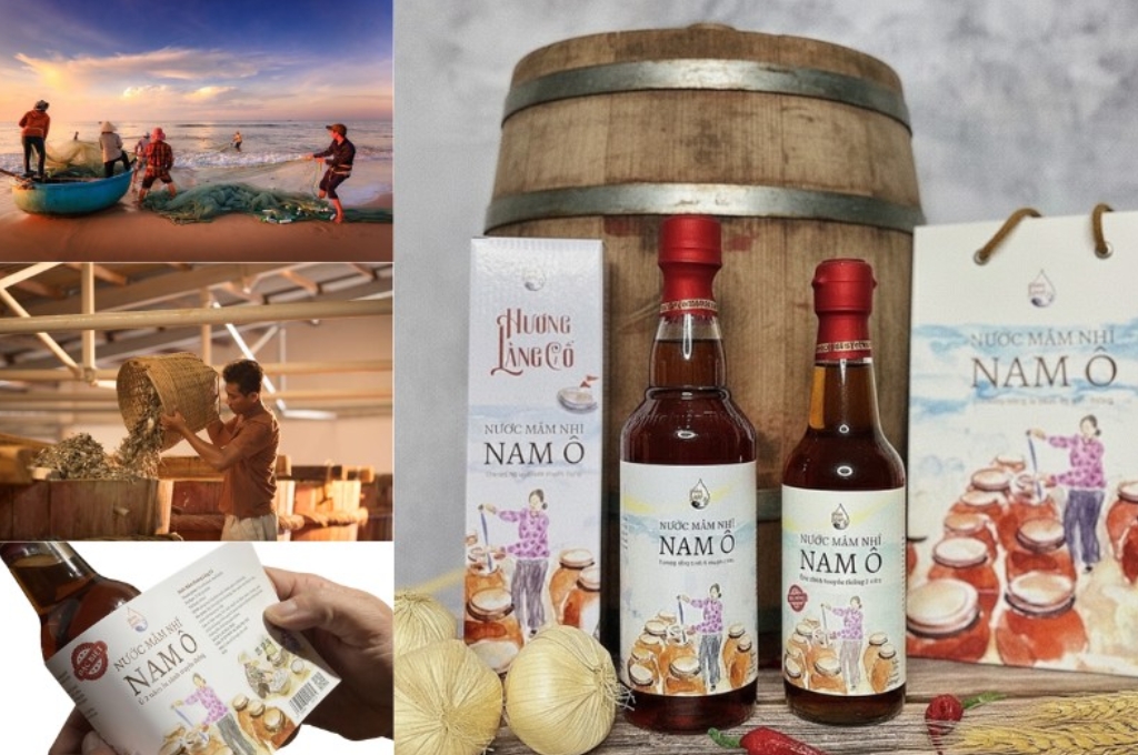 ​​​​​​​Nước mắm truyền thống Nam Ô là đặc sản Đà Nẵng mang về làm quà phổ biến