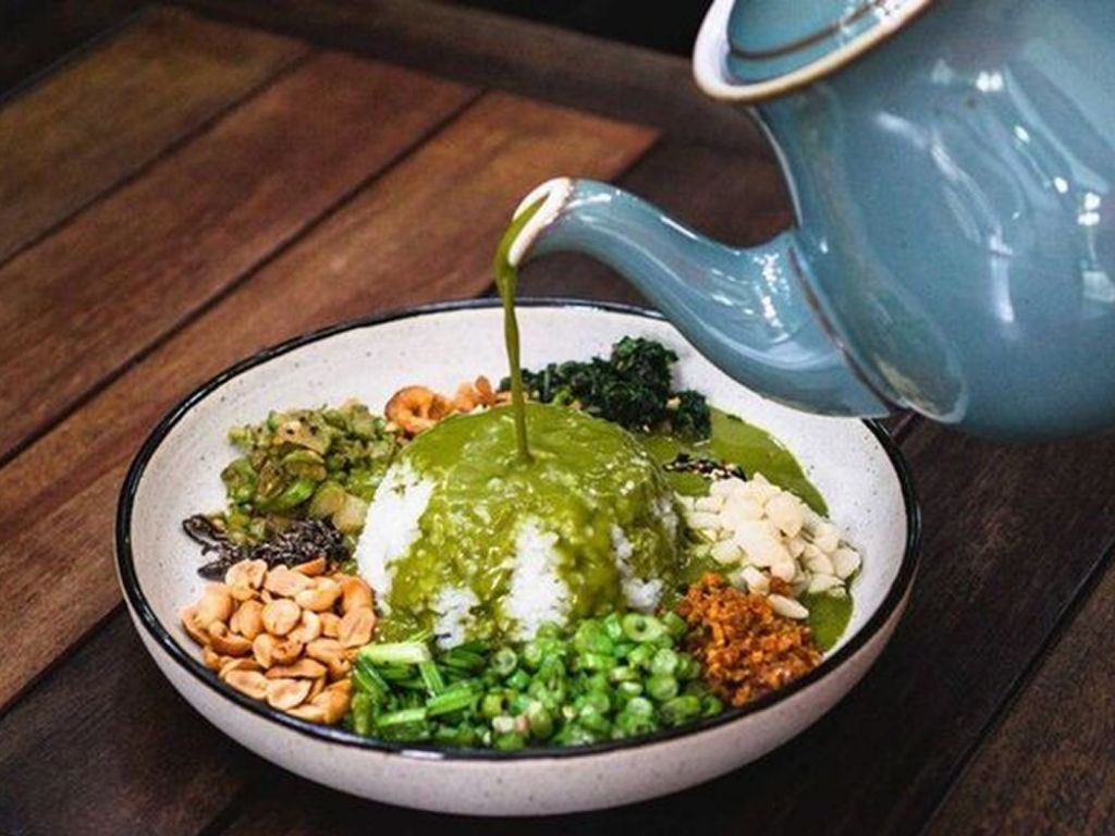 Chè trà Lei-cha Đài Loan.
