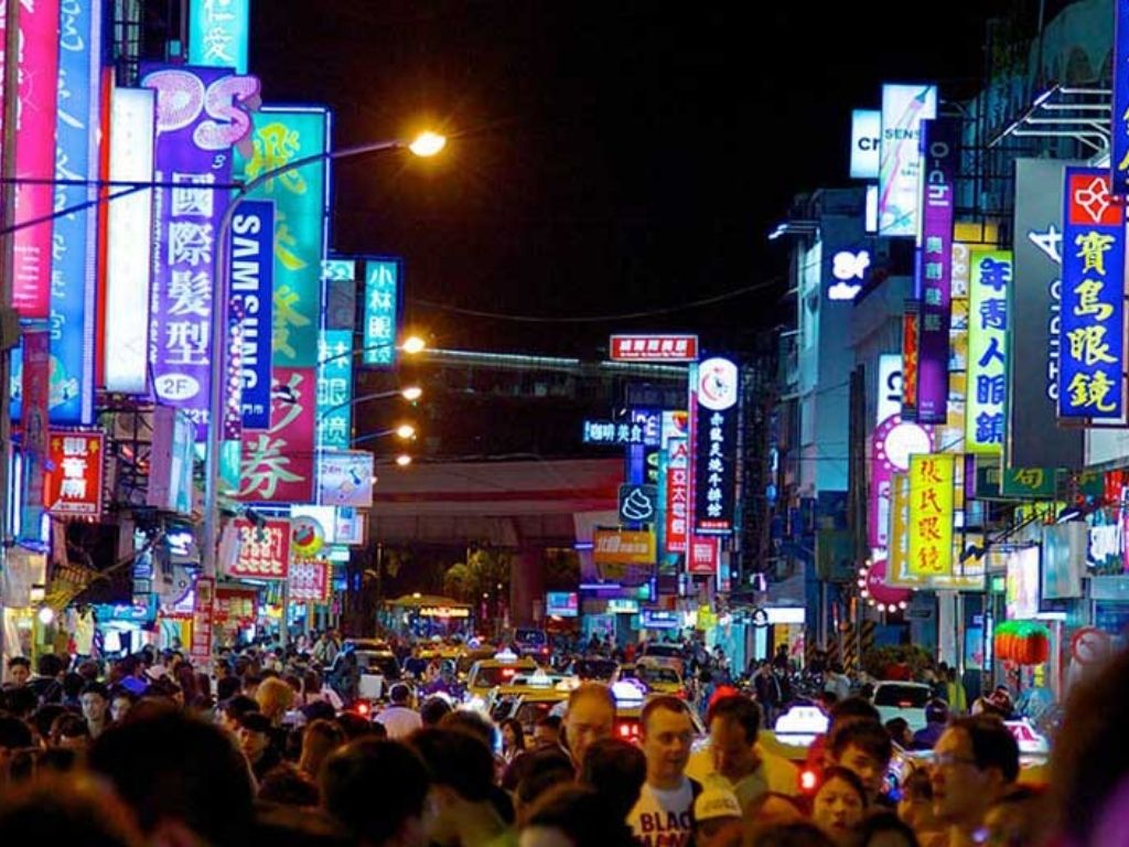 Chợ đêm Sĩ Lâm Đài Loan.