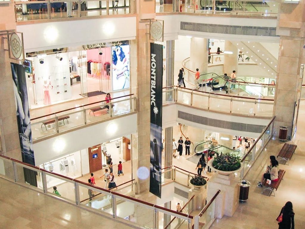 Trung tâm thương mại tại Đài Loan.