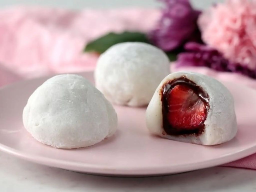 Bánh mochi Đài Loan làm quà.