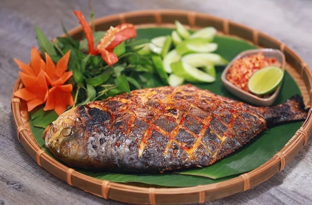 Cá nướng ớt xiêm xanh Nha Trang