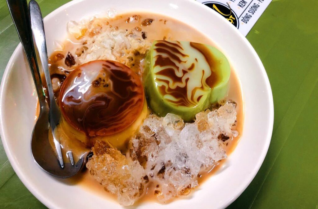 Bánh flan đông sương Nha Trang