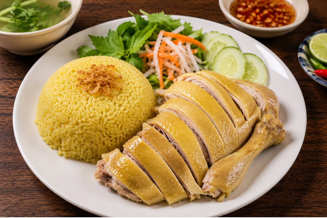 Đặc sản cơm gà Phú Yên hấp dẫn và đậm vị
