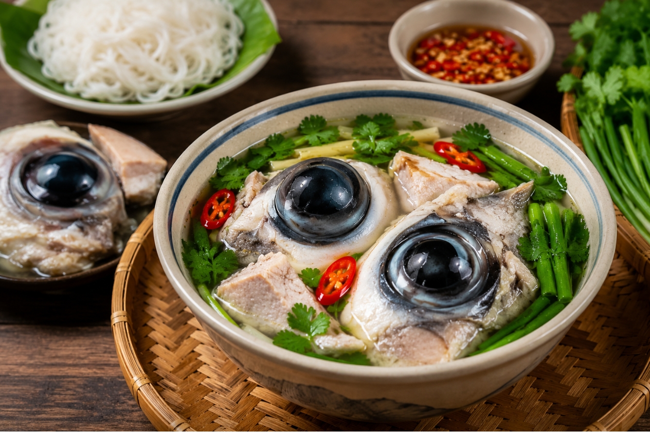 Mắt cá ngừ đại dương Phú Yên đậm vị, hấp dẫn.