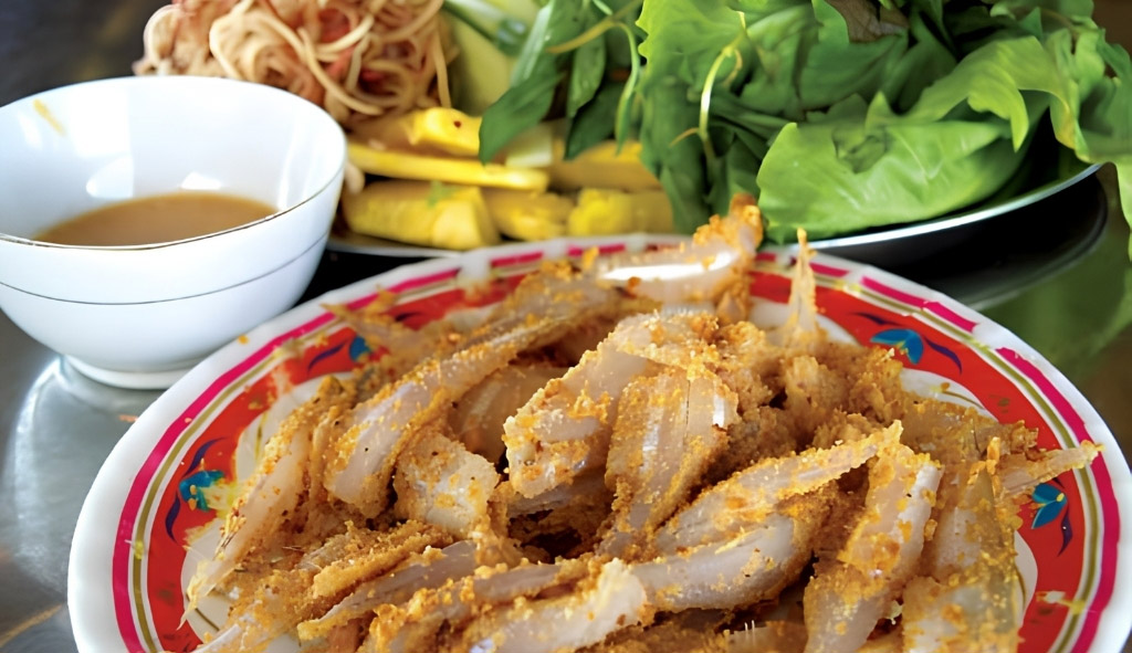 Đặc sản Vĩnh Hy gỏi cá mai