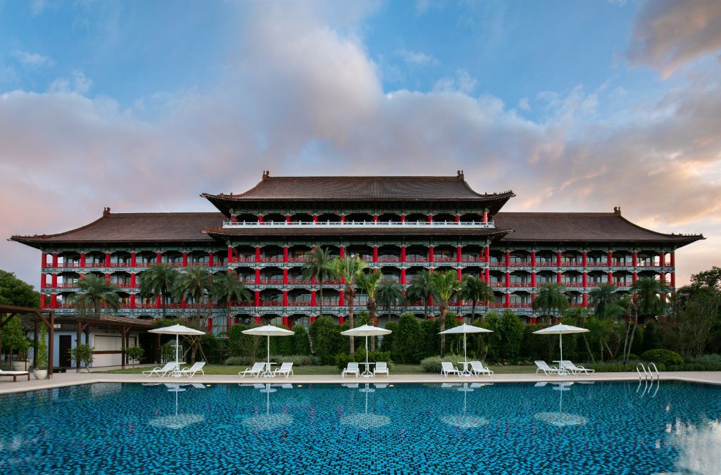Khách sạn The Grand Hotel Taipei với kiến trúc cung điện truyền thống