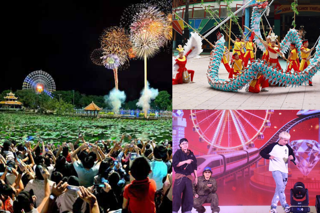 Chương trình nghệ thuật ở Đầm Sen Khô